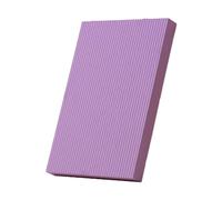 Hellery Almohadilla de Rodillas para Ejercicios de Equilibrio, Almohadilla de Baño Portátil Multifuncional Profesional, Esterilla de Entrenamiento de Equilibr, 50 Cm X 40 Cm X 40 Mm, PÚrpura