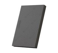 Hellery Almohadilla de Rodillas para Ejercicios de Equilibrio, Almohadilla de Baño Portátil Multifuncional Profesional, Esterilla de Entrenamiento de Equilibr, 50 Cm X 40 Cm X 40 Mm, Negro