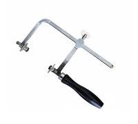 Hellery Arco de Ajustable de Joyero Herramienta Manual Herramienta de Corte Bastidor Regulable de Tensión Mango Cómodo para Joyería Ebanistería Ligera y