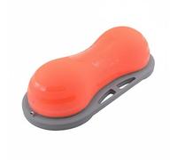 Hellery Balón Bola de Equilibrio Grueso Engrosado Bola de Equilibrio Antideslizante Modelado Corporal Pelota Entrenamiento Del, Naranja, Naranja Brillante, Pequeño 80 35 21cm