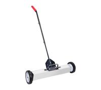 Hellery Barredora Magnética con Mango Ajustable, Herramienta de Jardín, Barredora Magnética de Empuje para Césped, Ideal para Garaje Y Casa, 24 Inch