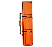 Hellery Bolsa de Esquí con Múltiples Compartimentos, Asas Y Cremallera. Un Accesorio Resistente para Actividades Al Aire Libre como Senderismo Y Acampada, Naranja
