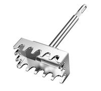 Hellery de Agujeros Cuadrados para Herramienta Punzonadora Compacta para Cajas Eléctricas Abre Ranuras en Acero Práctica Adecuada, Material Galvanizado