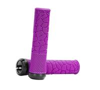 Hellery Empuñaduras para Bicicleta, Par de 1, Resistentes y Universales, Uso en Montaña y Carretera, Púrpura