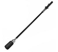 Hellery Entrenador de Swing de Golf Dispositivo de Mejora Palo de Entrenamiento Herramienta de Práctica con Cabeza Amortiguada y Eje Flexible para Memoria, Negro, Caja Color