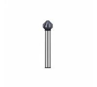 Hellery Fresa para Desbarbado Industrial de Chaflán Herramienta para Eliminar Rebordes Diseño de Ángulo Preciso para Metalistería Reparaciones de Taller Ensamblaje de Metal Uso DIY, 12.4mm
