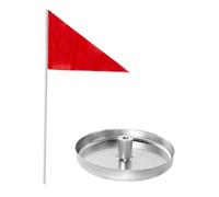 Hellery Hoyo de Práctica de Golf con Bandera, Hoyo de Entrenamiento para Putting Green, Oficina, Jardín.