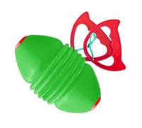 Hellery Juego de Pelota de Arrastre con Bola Deslizante para Niños Que Desarrollan Habilidades de Comunicación, Verde, tal como se describe