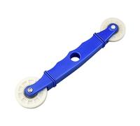 Hellery LED Tira Rodillo Herramienta Canal Instalador Ruedas Ergonómico Material PP Montaje de Tiras Adecuado para Instaladores Proyectos Dom, Se Adapta a 6 Mm Y 8 Mm
