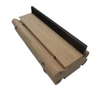 Hellery Lima Biseladora para Extremos de de Guitarra, Herramienta Peladora para Extremos de, Herramienta de Fabricante de Guitarras para Perfi, Type B