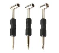 Hellery Llave para Alma de Guitarra con Destornillador, Llave Portátil, Herramienta de Luthier para Ajuste Del Mástil de Guitarra para Ensayos de Guit, 3 Piezas de 6.35 7 8