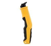 Hellery Mango de Recíproca Manual Mango Empuñadura Adaptador Soporte para Hoja Construcción Ligera de Plástico y Caucho Montaje Sencillo Uso Práctico sin, Mango Grande