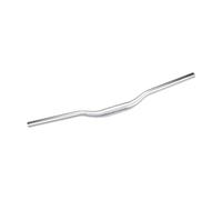 Hellery Manillar para Bicicleta de Montaña Barra Elevadora 31.8mm Aluminio Resistente Parte de Repuesto Universal BMX Adecuado para Ciclismo en Montaña, Plata