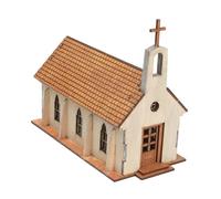 Hellery Maquetas de Edificios a Escala 1:72, Manualidades, Casas, Miniaturas, Paisajes, Escenas de Arquitectura Religiosa, Sin Ensamblar para Dioramas con Acc