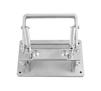 Hellery Máquina para Rebajar Cuero Divisora Desbastadora Herramienta Manual Ajuste Fino de Espesor y Presión para Preparar y Uniones Acero Inoxidable, Pequeño De Acero Inoxidable