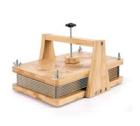 Hellery Marco para de Flores de Hojas de Plantas Madera con de Compresión Ajustable y Diseño Floral Kit Completo de Secado Adecuado para Manualidades Herbario