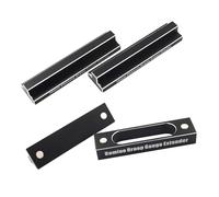 Hellery Medidor de Hundimiento de Chasis RC 1/10 de 4 Piezas con Marcas Grabadas, Regla de Altura RC de Aleación de Aluminio Portátil Y Resistente,