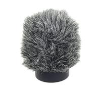 Hellery Mic Furry Windscreen Wind Screen fácil de usar Fliter Mic Windjammer para la Uso al aire libre NTG 1 2 3 4, 5cm