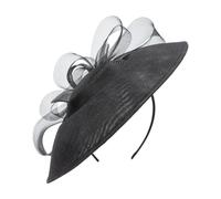 Hellery Mini Sombrero, Sombrero Rústico de Ancha, para Baile Y Fotos de Vacaciones, Negro