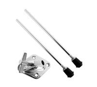Hellery Patas para Bombo, Soporte para Tambor, Profesional, Piezas para Instrumentos de Percusión, Patas Estables para Soportes de Tambor, 1 Juego