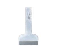 Hellery Perforadora de Cuero Herramienta de Corte Cincel Recto Troquel Manual Acero para Herramientas con Filo Endurecido para Cortes Precisos Adecuada para, 57 Mm