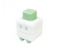 Hellery Perforadora de Papel Mini Portátil Perforador Manual Saca Hojas Troqueladora Diseño Robot Creativo con Base Extraíble y Depósito Agujero 5mm Limpio, Verde