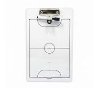 Hellery Pizarra Táctica de Fútbol Pizarra para Entrenadores Herramienta de Ajuste Rápido Entrenador Superficie Lisa Fácil Mantener Pvc Adecuada para Dirección, Portapapeles 5 No Mag