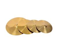 Hellery Platillo de Cobre, Platillo Hi-hat, Sonido Suave, Accesorios para Instrumentos Musicales, Platillo de Práctica para Presentaciones, 14inch 16inch 20inch