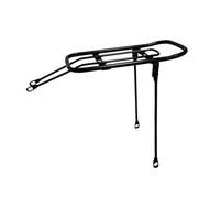 Hellery Portaequipajes Trasero para Bicicleta Infantil, Alforjas Traseras para Bicicleta, Portaequipajes de Acero Resistente para Bicicletas de Carretera, 35cmx13.5cmx26cm
