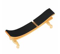 Hellery Reposapiés para Violín, Tamaño 4/4, Fácil de Usar, Regalo, Soporte para El Hombro para Violín, Pies Ajustables en Altura para Músicos.