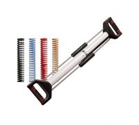 Hellery Resistencia con Resorte Agarre Antislizante Ejercitador Brazos Ajustable Portátil Ejercitador Manual, Mediano