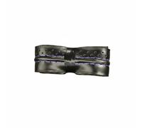 Hellery Sobregrip Perforado Flexible Cinta Agarre Perforada Agarre Acolchado , Negro Con Costura Morada