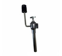 Hellery Soporte para Platillo Brazo de Platillo Abrazadera para Batería Montaje de Platillos Brazo Ajustable con Cabezal de Abrazadera Metal Robusto Aleación