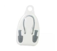 Hellery Tapones Auriculares Clip Nasal Equipo Impermeable Material Silicona Flexible Protección Adecuada para Natación Baño Surf Ducha Niños Adultos Regalo, 2 Piezas