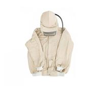 Hellery Traje de Lona Desarrollado para Tareas de Propulsión de Arena Protectora Corporal Uniforme Resistente al Polvo, Chaqueta De Chorro De Arena De Lona Con Vidrio Curvo Parte Superior Del Cuerpo