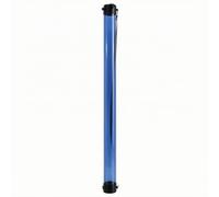 Hellery Tubo Recogedor Pelotas Tenis Transparente Tubo Recogepelotas con Correa Eficiente para Tenistas, Azul, 8.5 96