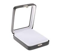 Hellery Vitrina para Diamantes con Tapa Transparente, Caja de Almacenamiento de Diamantes Sin Pintar, Organizador de Almacenamiento de Piedras Preciosas, 91x111x32mm