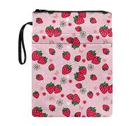 HELLHERO Funda protectora para libros de tapa dura, con cremallera, bolsa de almacenamiento para la Biblia, para profesores, estudiantes, lectores, biblioteca, aula