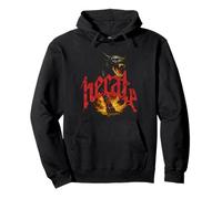 Hellhound Vintage Streetwear Urban Hip Hop Metal Rock Y2K Sudadera con Capucha