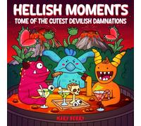 Hellish Moments: Tome of the Cutest Devilish Damnations: Fun Coloring Book for Kids and Adults