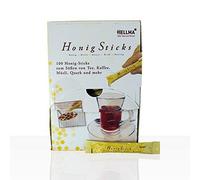 Hellma Honig Sticks Miel de Azahar Ideal para Té, Café Y Muesli 100 Pieza