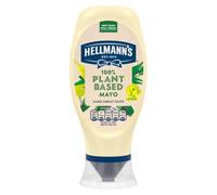 Hellmann's Mayonesa 100% vegetal, buena fuente de omega 3, mayonesa vegana de gran sabor, 430 ml