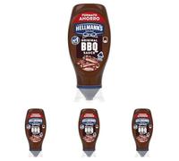Hellmann's Salsa Barbacoa Bocabajo 430 ml (Paquete de 4)