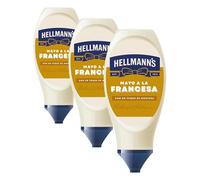 Hellmann's Salsa Francesa - Mayonesa Estilo Francés en Botella Boca Abajo (430 ml) (Paquete de 3)
