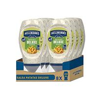 Hellmann's Salsa Patatas Deluxe Bocabajo - Pack de 8 x 250 ml (Total: 2000 ml)