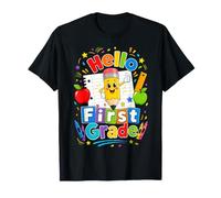 Hello 1st Grade Back To School 1st Grader Teacher Student Camiseta