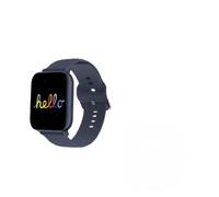 Hello 3 Mini reloj inteligente 2024 de 41 mm, AMOLED de 1.75 pulgadas, NFC, brújula, modo deportivo, BT llamada, frecuencia cardíaca, reloj inteligente deportivo para mujeres y hombres (negro)