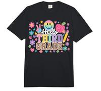Hello 3rd Grade Boy Girls Teacher Third Grade Back to School Comfort Colors Adult Heavyweight T-Shirt