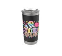 Hello 3rd Grade Boy Girls Teacher Third Grade Back to School Vaso térmico de acero inoxidable de doble pared