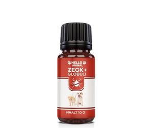 Hello Animal ZECK+ - Píldoras de 10 g, protección contra garrapatas, gato y perro, apoyo vegetal para el tiempo de las garrapatas, dosificación fácil, alimento complementario natural para animales